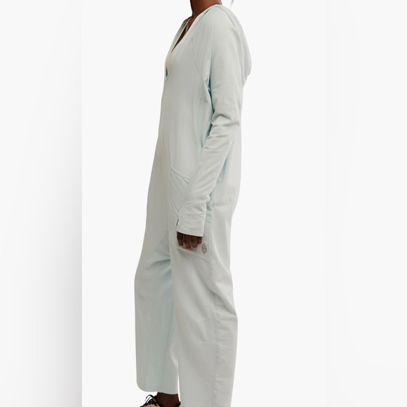 FP Movement Hot Shot Long Sleeve Stretch Cotton Jumpsuit Artic Snow - Picture 3 of 13